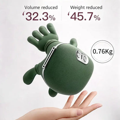 Aedwdpe Electric Bionic Hand Neck & Shoulder Massager - 3D Kneading, Heating, Rechargeable, Wireless, Portable, Adjustable Speed, Lightweight, Unisex, Wrist Pain Relief,Sohochic